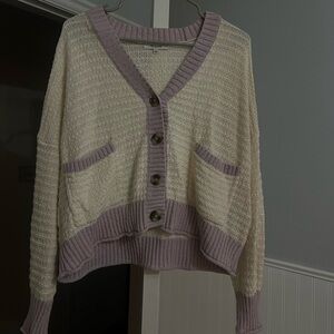 madewell button down sweater